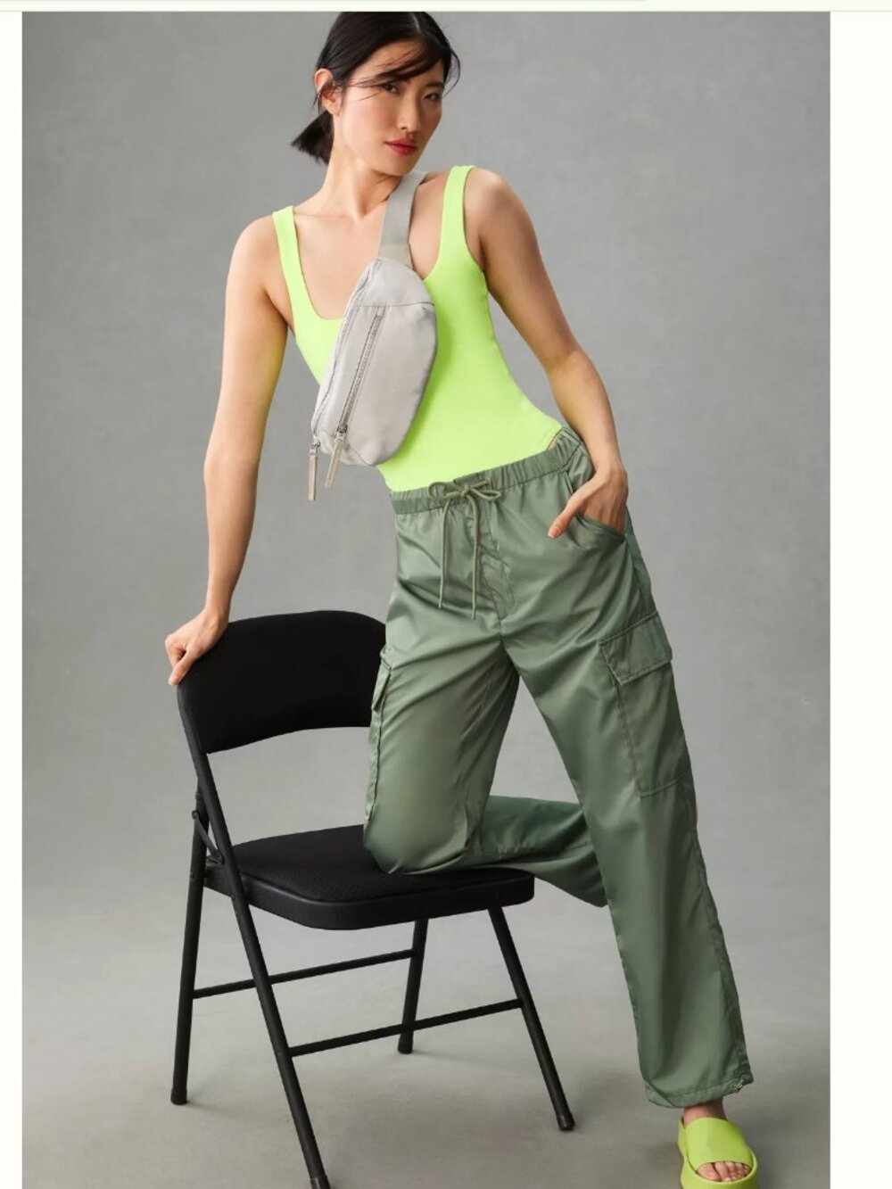 NWT Anthropologie X Pistola Jade Lightweight Cargo PantsXL